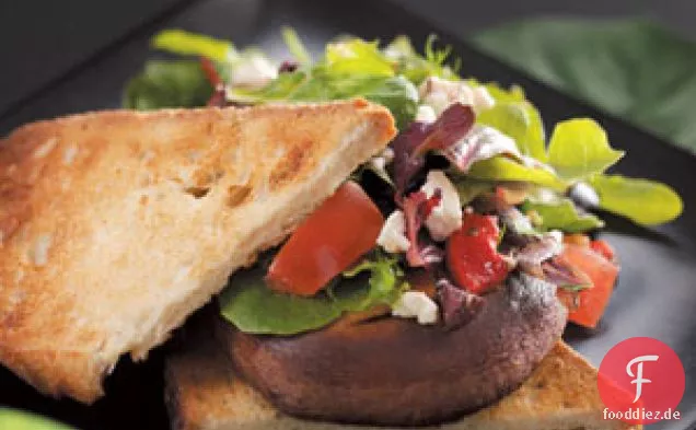 Mediterrane Salat-Sandwiches