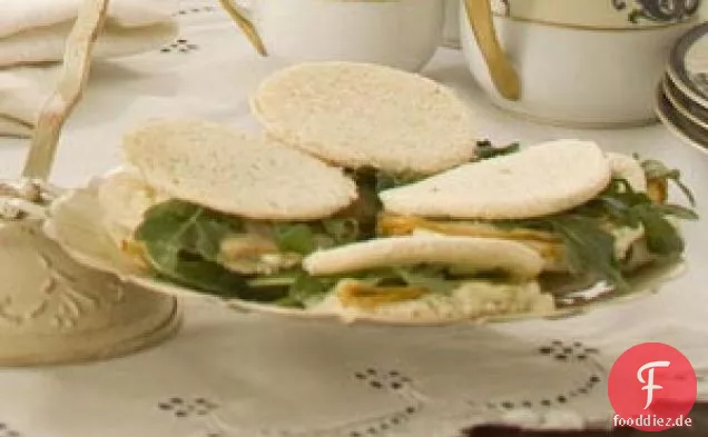 Birnen-Walnuss-Tee-Sandwiches