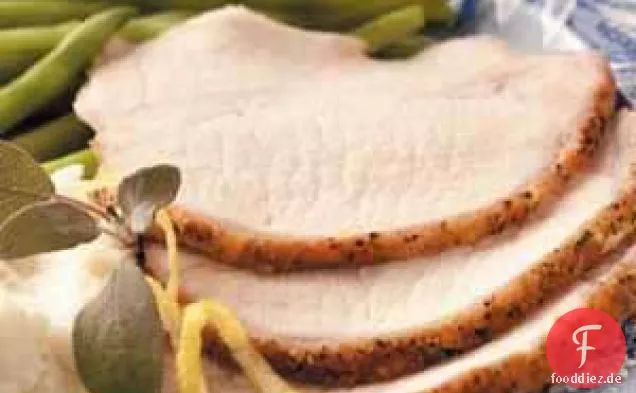 Gewürzter Schweinelendenbraten