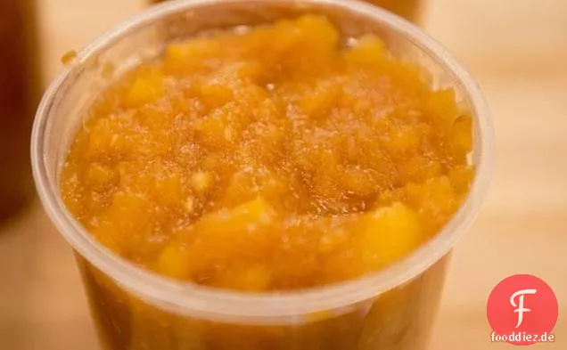 Bourbon-Pfirsich-Ingwer-Marmelade