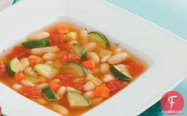 Vegetarische Weiße Bohnensuppe