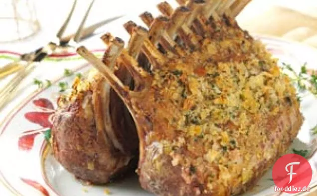 Lammkarree mit Kräuterkruste