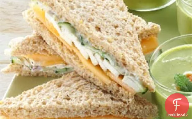 Sommertee-Sandwiches
