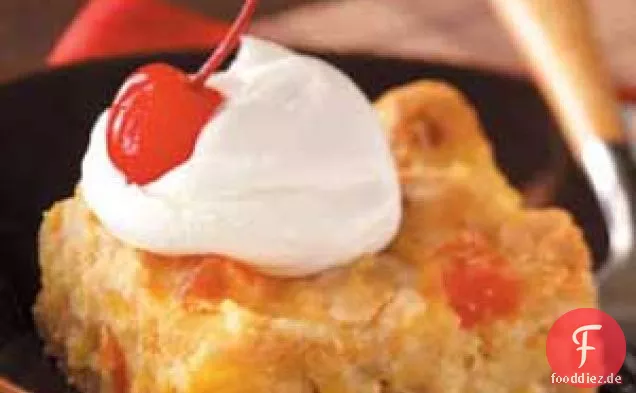 Tropisches Macadamia-Puddingdessert