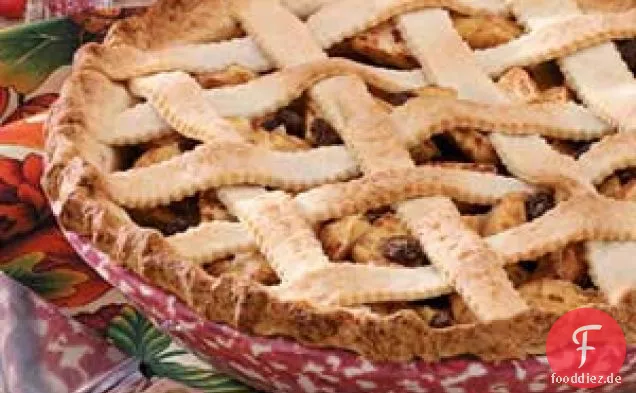 Apfelmus-Gitterkuchen