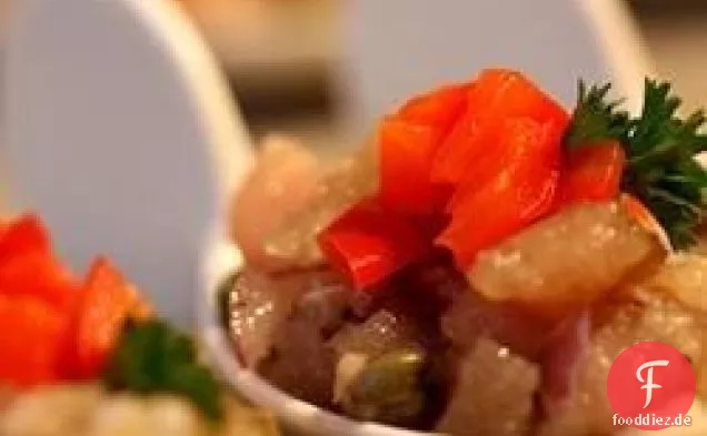 Frische Thunfisch-Ceviche