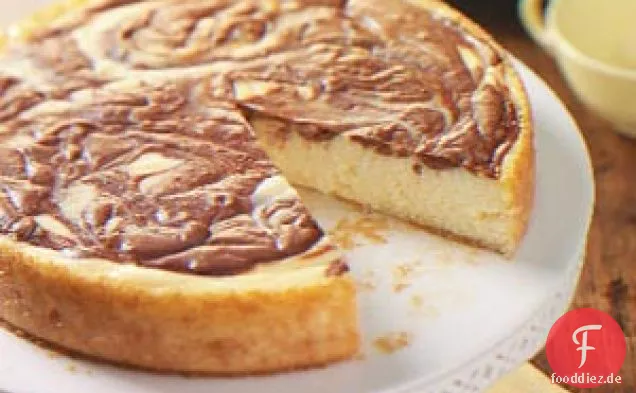 Schokoladen-Strudel-Käsekuchen