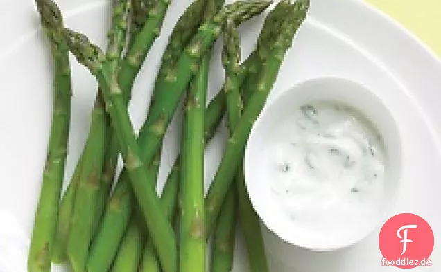 Spargel Mit Joghurt-Dip