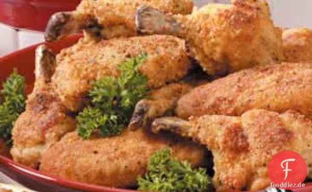 Panierte Hähnchenflügel