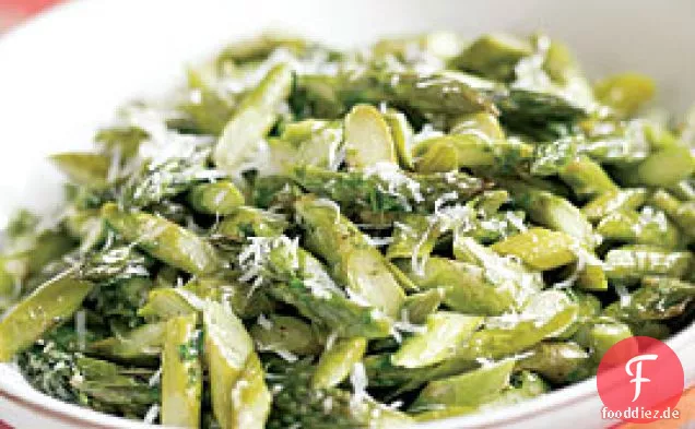 Gebratener Spargel Mit Butter & Parmesan