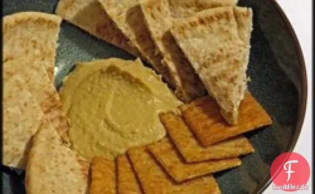 Wasabi und Sojasauce Hummus