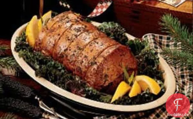 Kräuterbraten vom Schwein