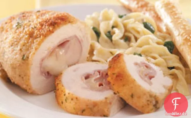 Italienische Hühnchen-Roll-Ups