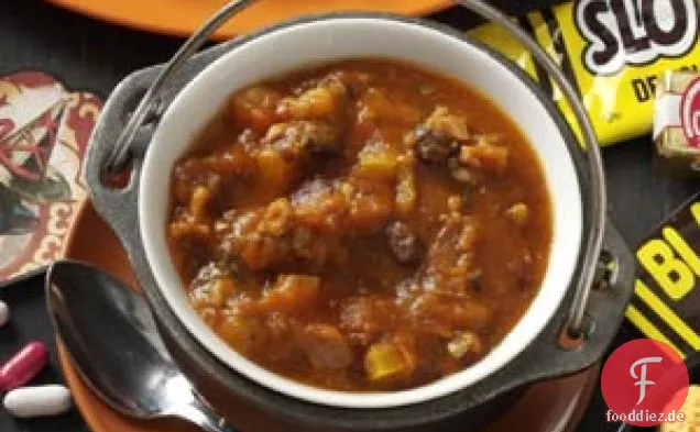 Kürbis-Truthahn-Chili