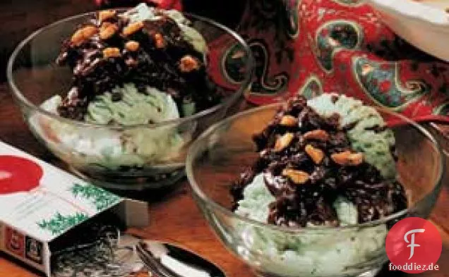Gebackener Fudge-Pudding