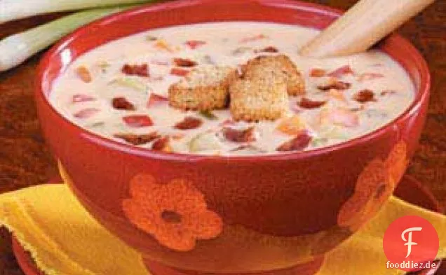 Herzhafte Käsesuppe