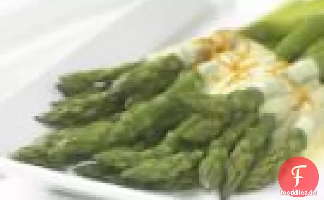 Spargel mit Orangen-Sauce Hollandaise