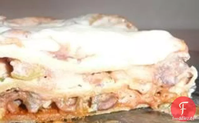 Schwarze Bohnen-Lasagne I