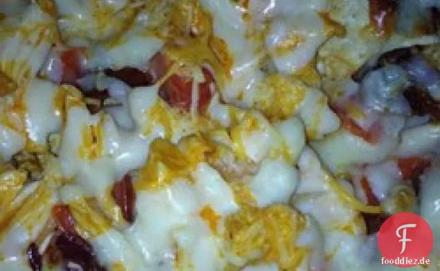 Kickin ' Buffalo Hühnchen Nachos