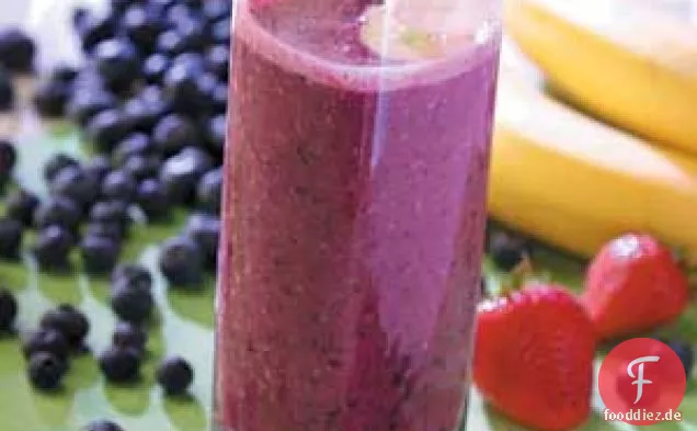 Bananen-Beeren-Getränk