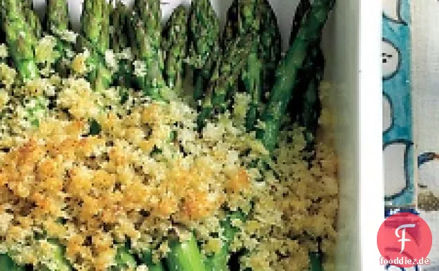 Spargel Mit Paniermehl Und Parmesan