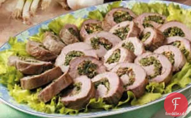 Filet-Spinat-Spiralen