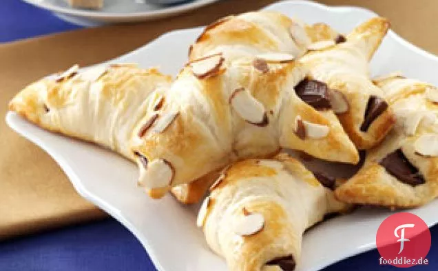 Schokoriegel Croissants