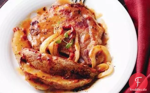 Toller Schweinekotelettauflauf