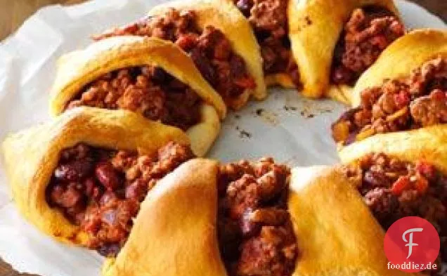 Maisbrot-Pizzaräder