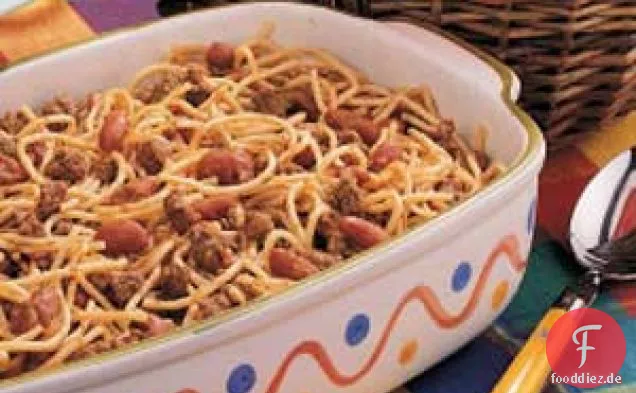 Spaghetti mit Paprika