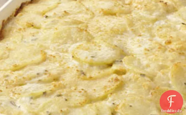 Kartoffelgratin mit Rosmarin