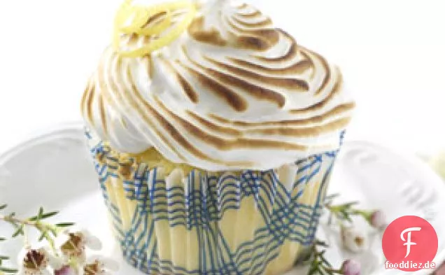 Zitronen-Baiser-Cupcakes