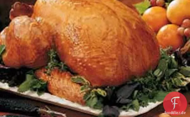 Truthahn mit Orangen-Honig-Glasur