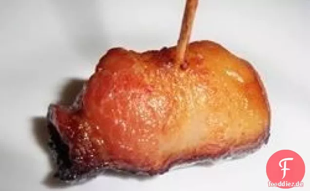 Mit Speck umwickelte Wasserkastanien I