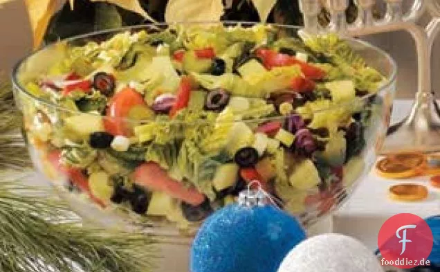 Festlicher Wurfsalat