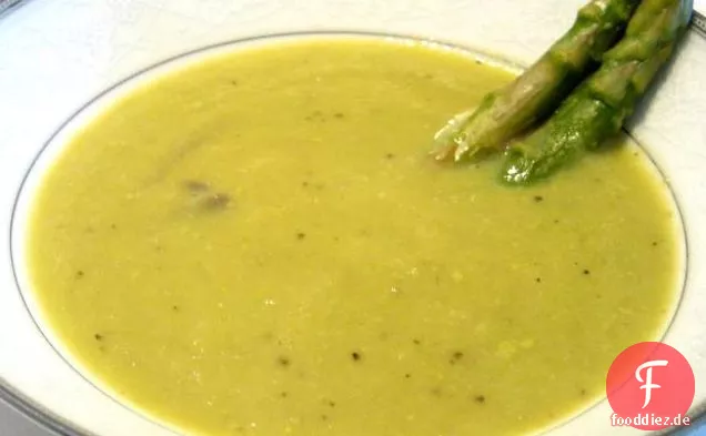 Creme von Spargelsuppe