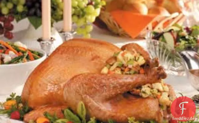 Thanksgiving gefüllte Türkei