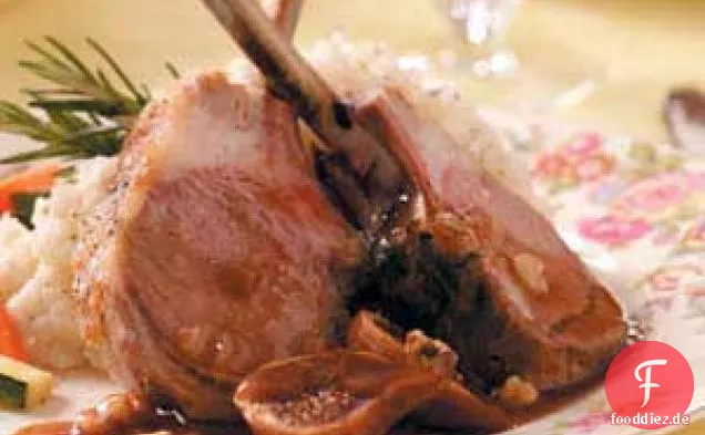 Lammkarree mit Feigen