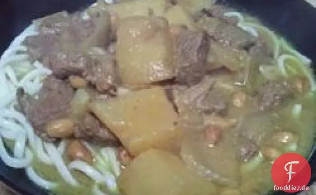Langsamer Kocher Mussaman Curry