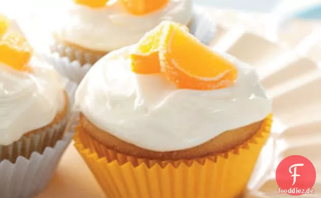 Orangen-Dattel-Cupcakes