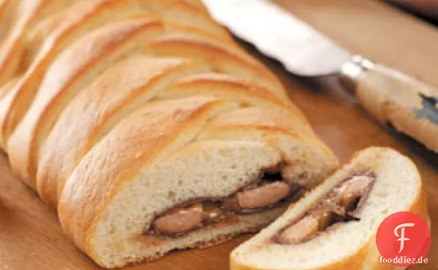 Schokoladen-Karamell-Brot