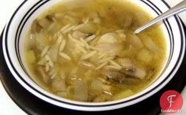 Pilz-Lauch-Suppe