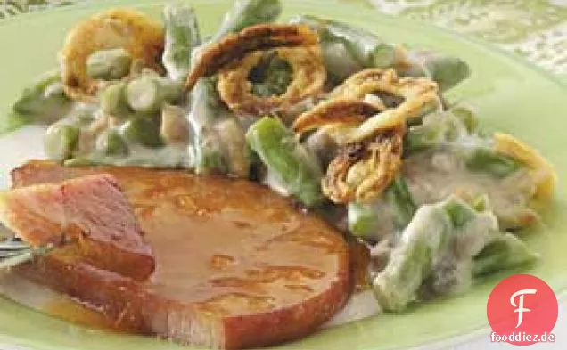 Mini-Auflauf mit grünen Bohnen