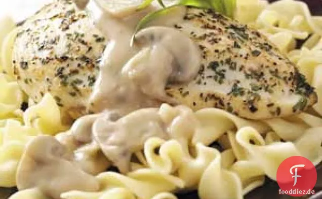 Saucy Estragon Huhn