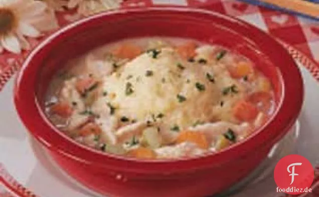 Mamas Hühnchen-Buttermilch-Knödel