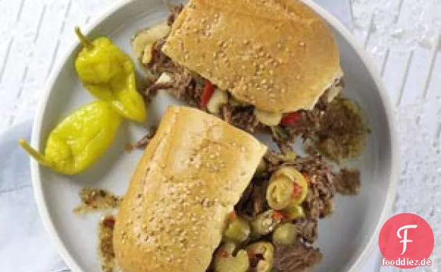 Mamas italienische Rindfleischsandwiches