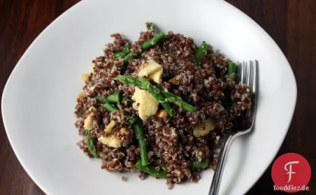 Tabasco und Spargel Quinoa