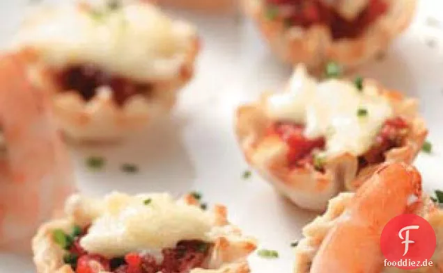 Herzhafte Tomatentörtchen