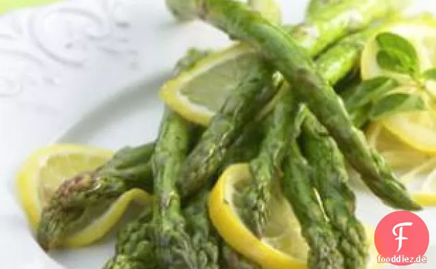 Spargel der Zitronenliebhaber
