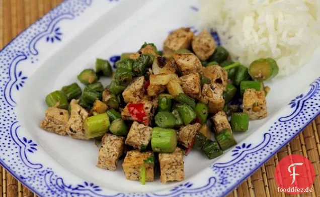 Tofu Spargel Stir Fry Rezept
